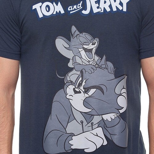 Playera para Hombre Tom Y Jerry