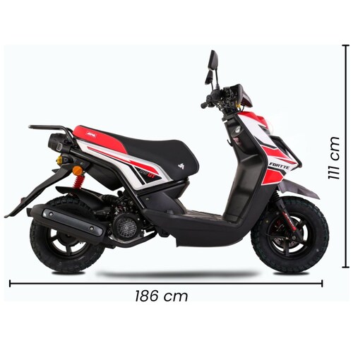 Motoneta Mb Motos Fortte Gt 175Cc Roja 2025