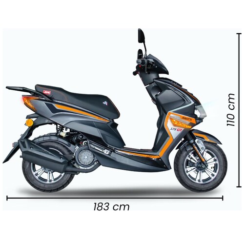Motoneta Mb Motos Avantti Gt 175Cc Naranja 2025