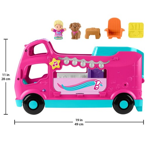 Camper de los Sueños Little People Barbie Mattel