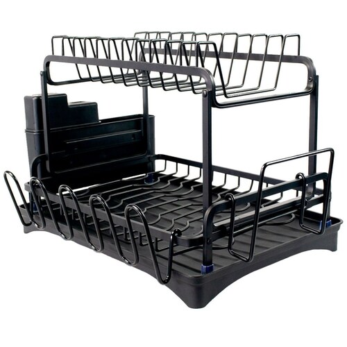 Escurridor Aluminio con Salida de Agua Negro Brang