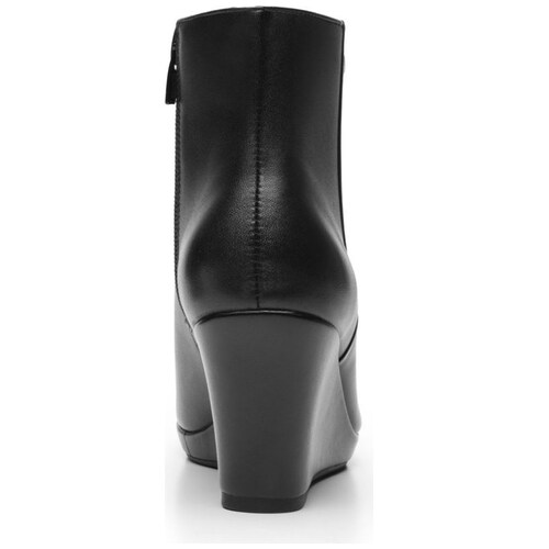 Botín Viana Negro para Mujer Flexi