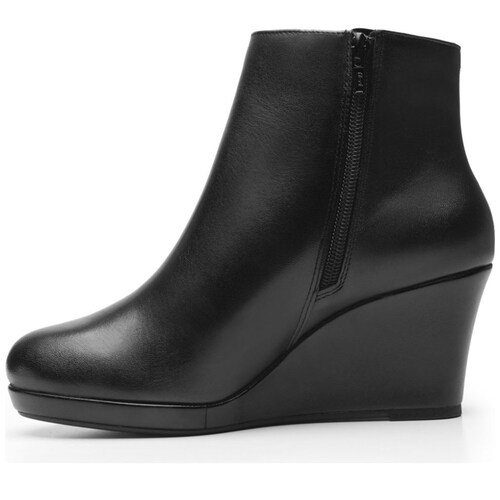 Botín Viana Negro para Mujer Flexi