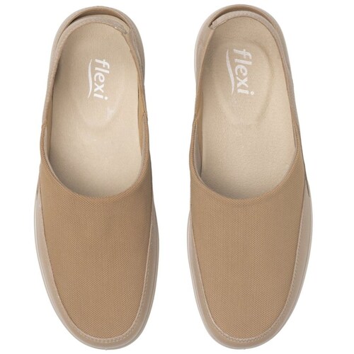 Sueco Beige para Mujer Flexi
