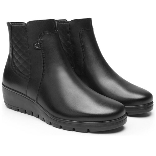 Botín Negro para Mujer Flexi