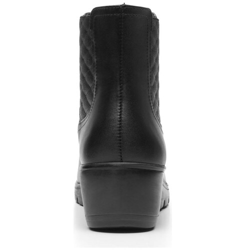 Botín Negro para Mujer Flexi