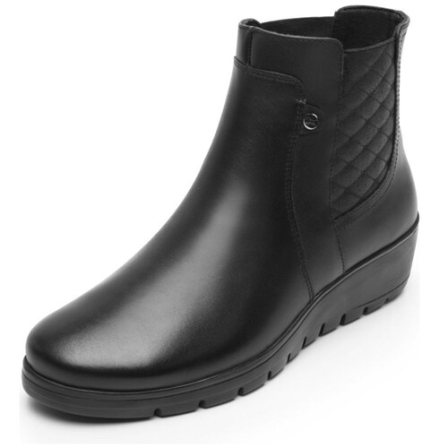 Botín Negro para Mujer Flexi