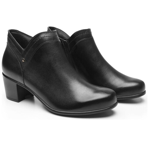 Botín Negro para Mujer Flexi