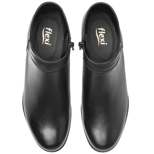 Botín Negro para Mujer Flexi