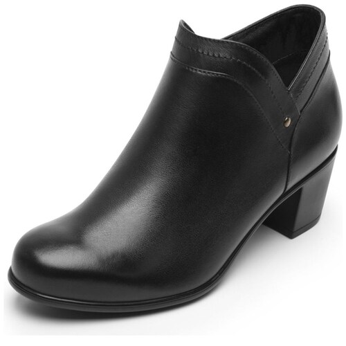 Botín Negro para Mujer Flexi