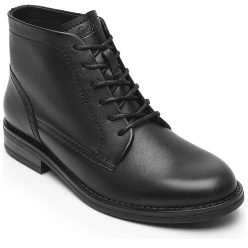 Botín Negro para Mujer Flexi