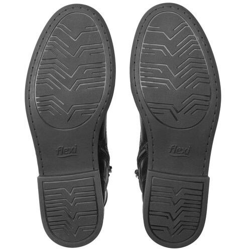 Botín Negro para Mujer Flexi
