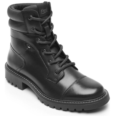 Botín Negro para Mujer Flexi