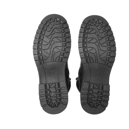 Botín Negro para Mujer Flexi