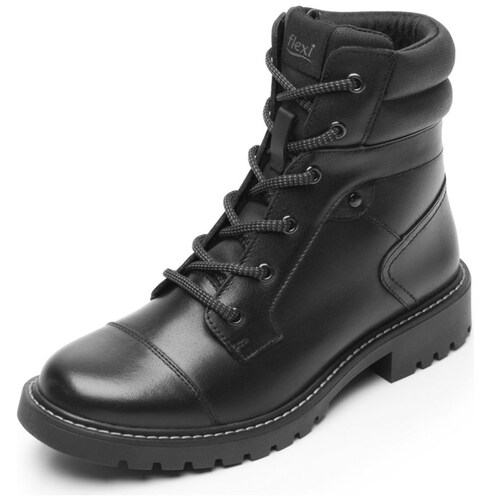 Botín Negro para Mujer Flexi