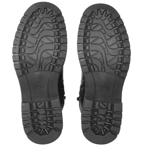 Botín Negro para Mujer Flexi