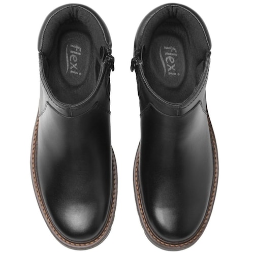 Botín Negro para Mujer Flexi