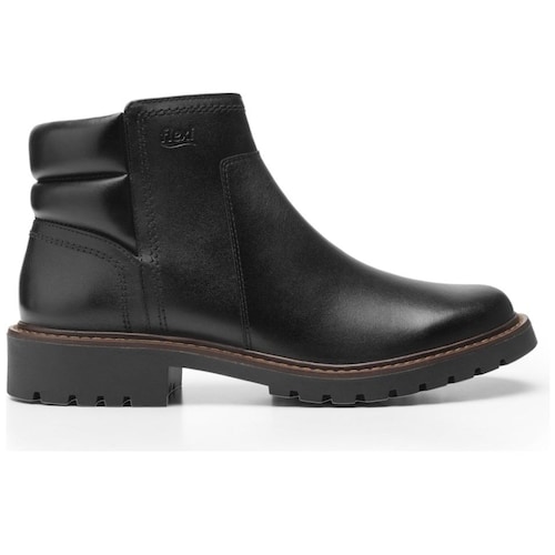 Botín Negro para Mujer Flexi