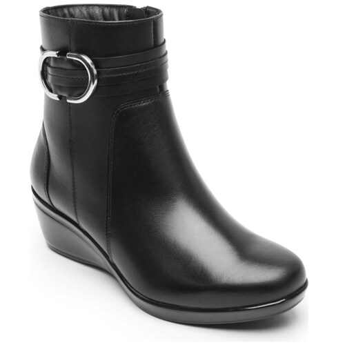 Botín Negro para Mujer Flexi