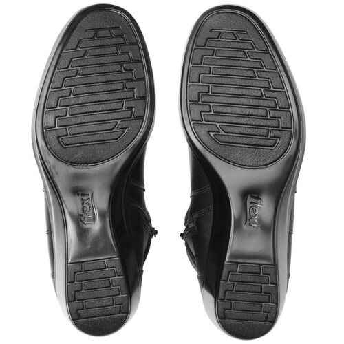 Botín Negro para Mujer Flexi