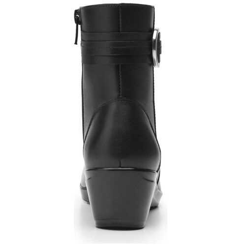 Botín Negro para Mujer Flexi