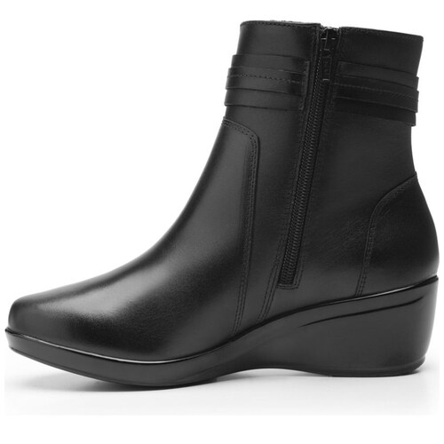 Botín Negro para Mujer Flexi