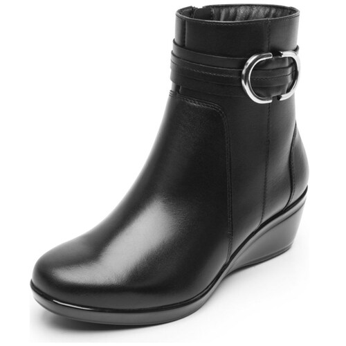 Botín Negro para Mujer Flexi
