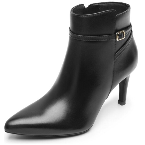 Botín Negro para Mujer Flexi
