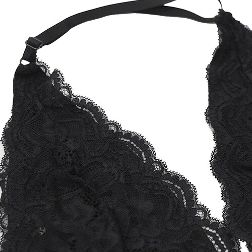 Body Encaje con Escote Y Tanga para Mujer Couture para Mujer