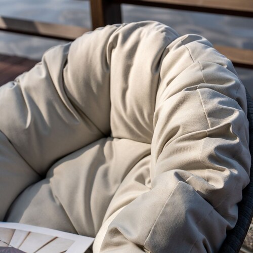 Papasan Metal Giratorio Vintage Home