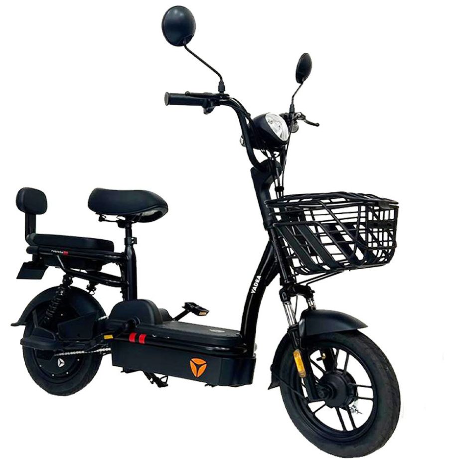 Bicimoto Eléctrica Yadea Lemeng 350W Negro