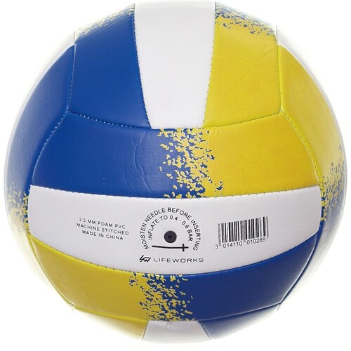 Balón Voleibol 5 Azul Amarillo Lfw Lifeworks