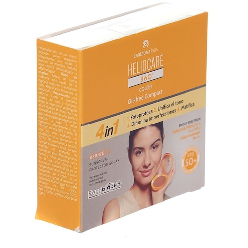 Heliocare 360 Color Compact Oil Free Bronze