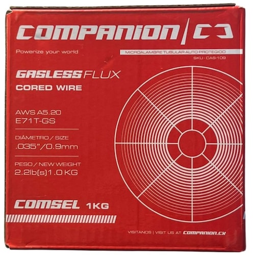 Rollo Microalambre Sin Gas Comsel Companion
