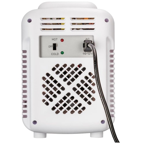Mini Refri Portátil con Espejo y Luz Led Timco