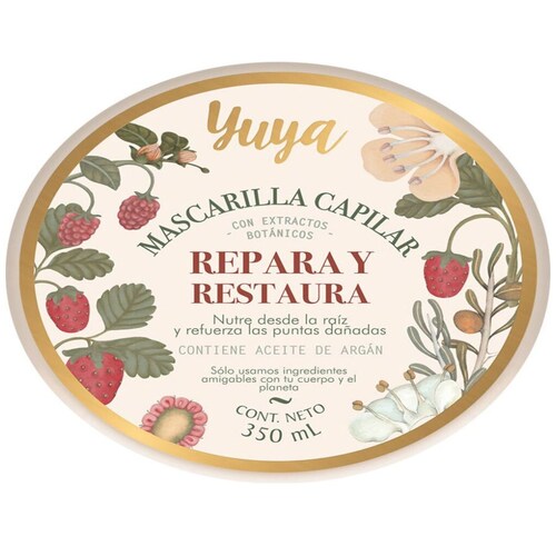Tratamiento Capilar 3 en 1  Frutos Rojos Yuya