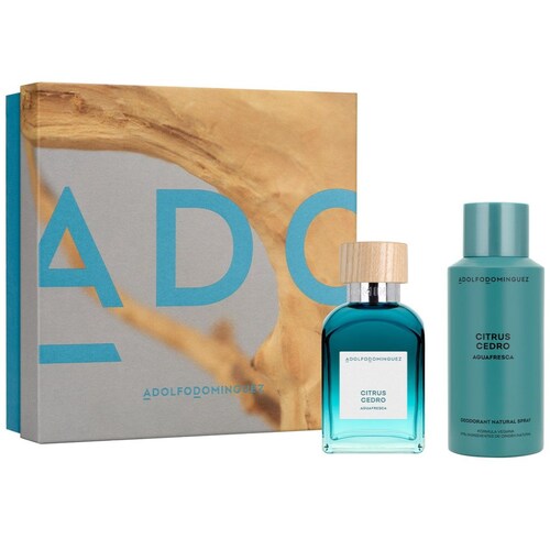 Agua Fresca Adolfo Domínguez Citrus Cedro Set para Hombre