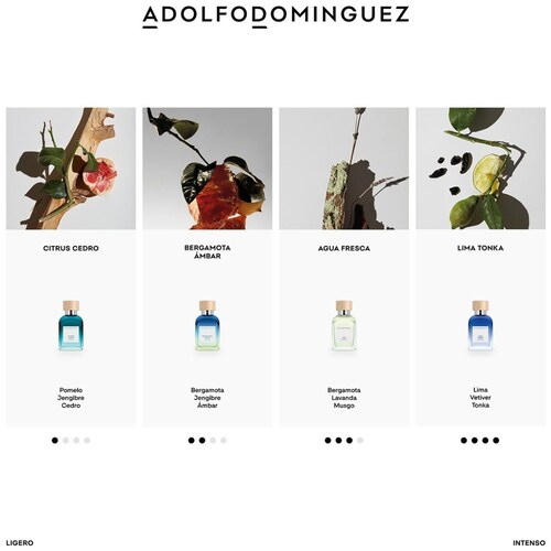 Agua Fresca Adolfo Domínguez Citrus Cedro Set para Hombre