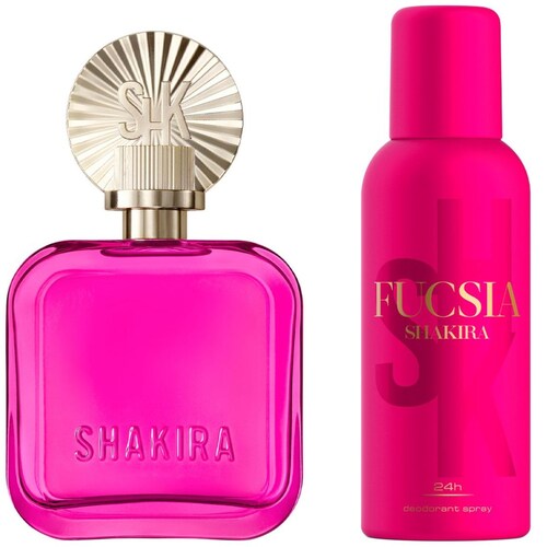Set Eau de Parfum Shakira Fucsia para Mujer