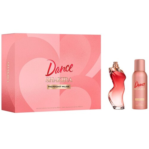 Set Eau de Toilette Shakira Dance Midnight para Mujer