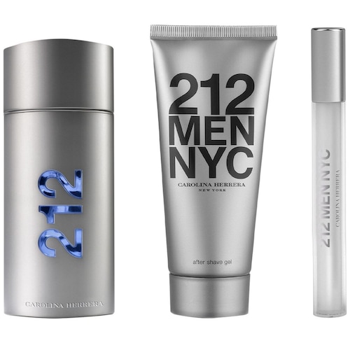 Fragancia 212 Men Nyc  Set para Hombre Carolina Herrera