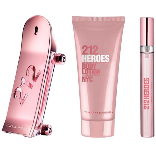 Set Fragancia Carolina Herrera 212 Héroes para Mujer