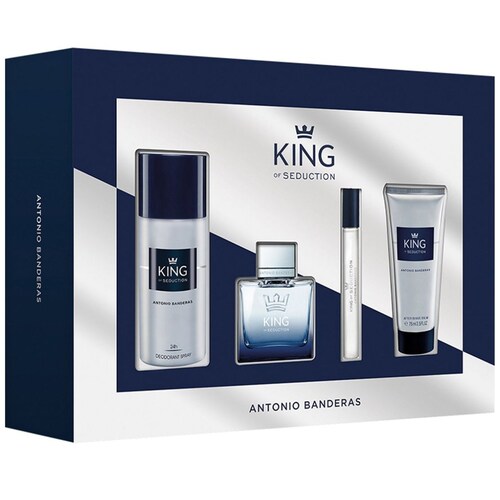 Set Fragancia Antonio Banderas King Of Seduction para Hombre