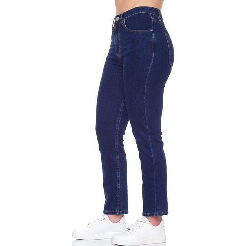 Jeans Recto Black Tape para Mujer