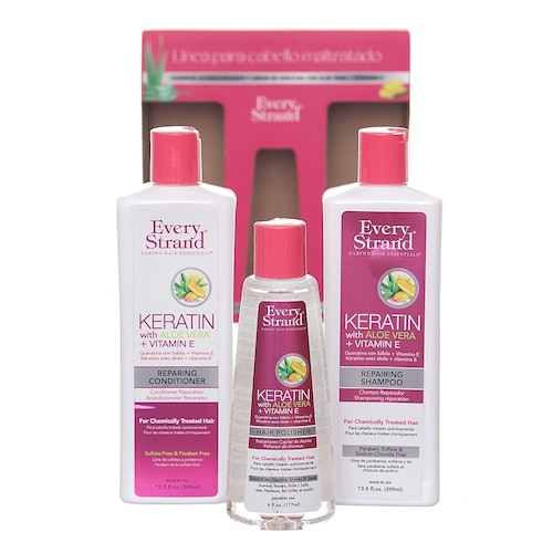 Kit Cabello Maltratado Aloe Vera Keratina Y Vit e Every Strand