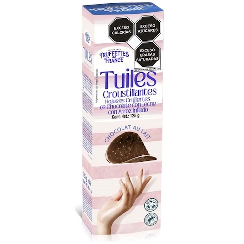 Chips de Chocolate con Leche 125G Truffette de France