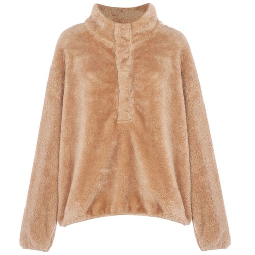 Sudadera Pelo Aletilla para Mujer Talla Extra Fukka