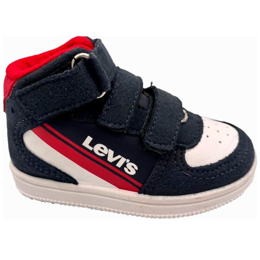 High Top Basket Levis Scratch Tenis Bota 12-16 Levis Para Niño