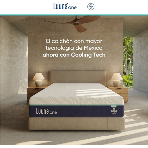 Colchón Queen Size One Cooling Firme Luuna