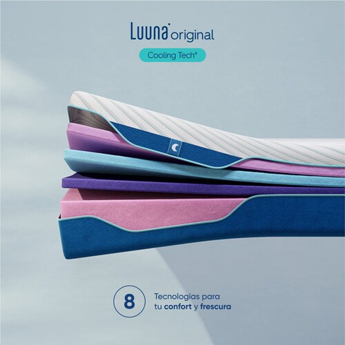 Colchón Individual Original Cooling Firme Luuna